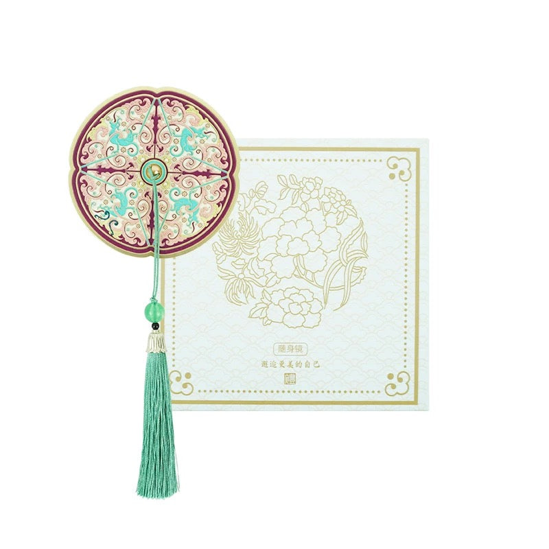 Violet Abyss Pocket Mirror
