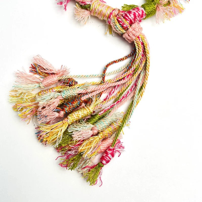 Handwoven Spring Garden Tibet Knot Bracelet | Ancient China Jewelry