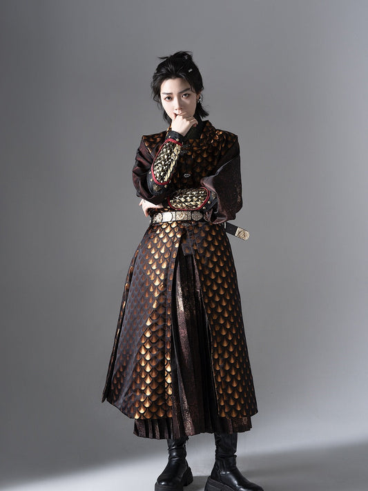 Ming Dynasty Tie Li Robe - Squirrel 松鼠 (Preorder)
