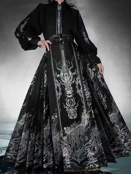 New Chinese Style Modern Hanfu Outfit - King Lanling 兰陵王 (Preorder)