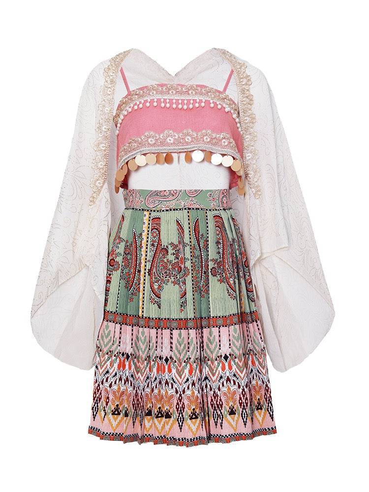 Miao Ethnic Style Costume - Linnea