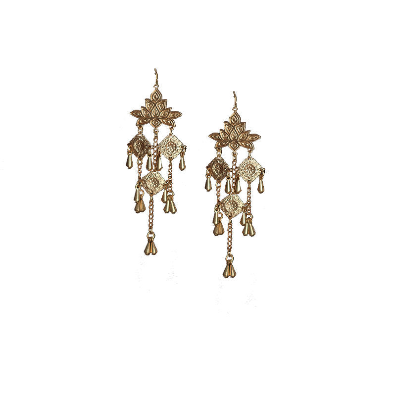 Ancient Palace Antique Earrings | Hanfu Jewelry