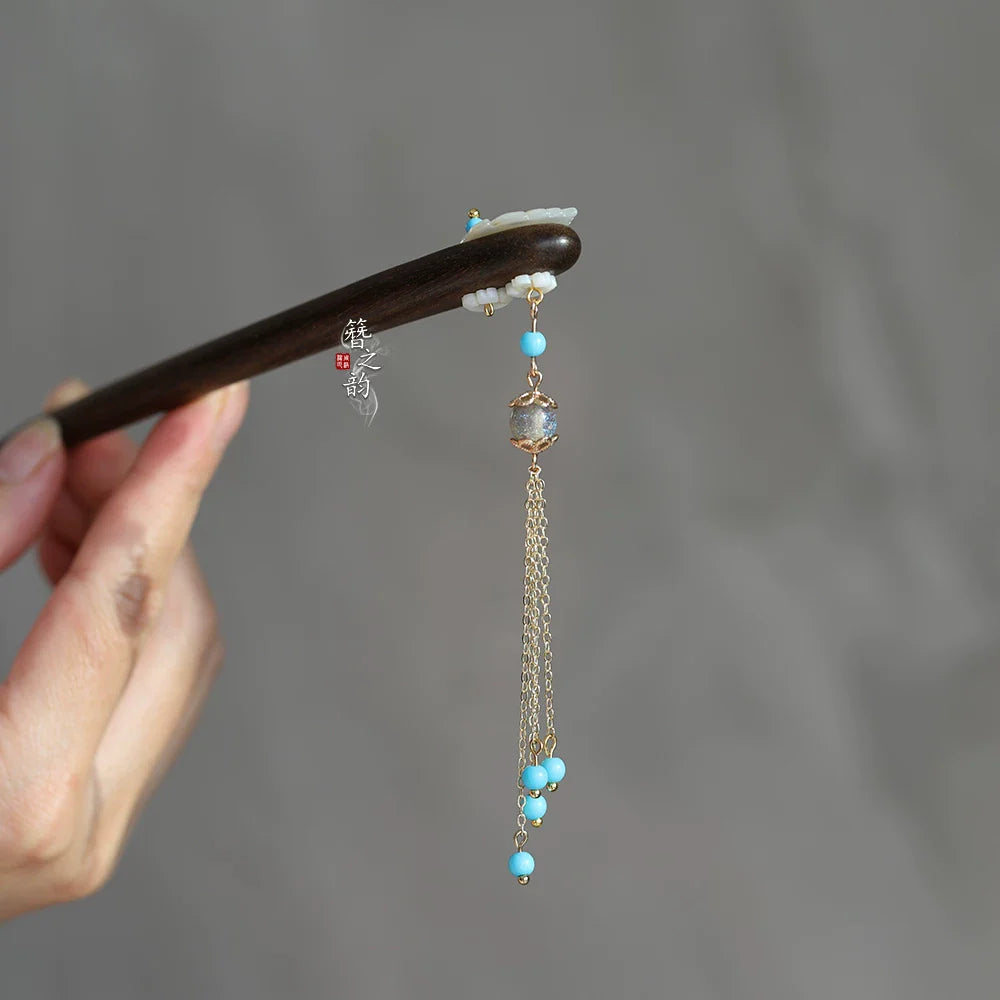 Phoenix Feather Hair Stick | Ancient Chinese Hair Accessory