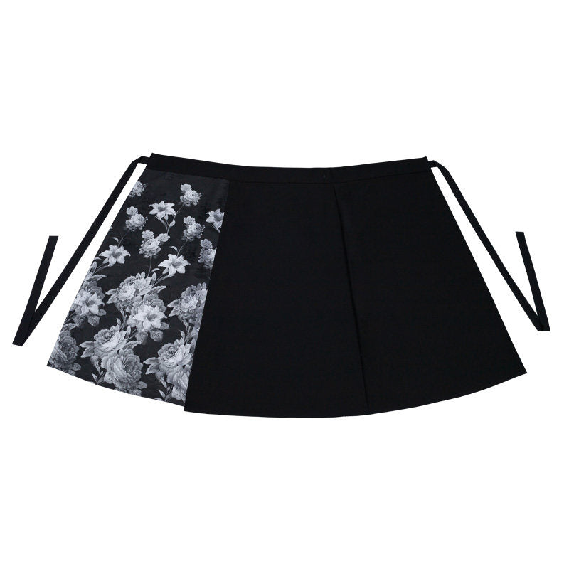 New Chinese Style Long Sleeve Shirt & Spiral Wrap Skirt - Duihaoruzuo 对号入座 (Preorder)