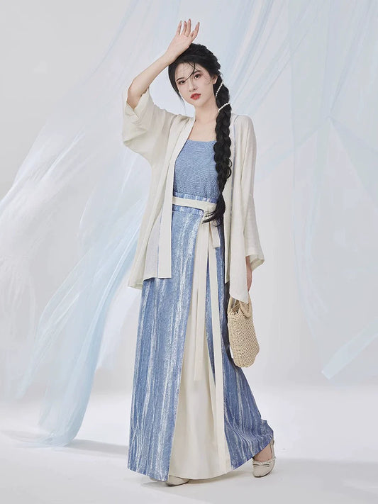 Song Dynasty Modern Hanfu - Sea Breeze Sketch 海风写生 (Preorder)