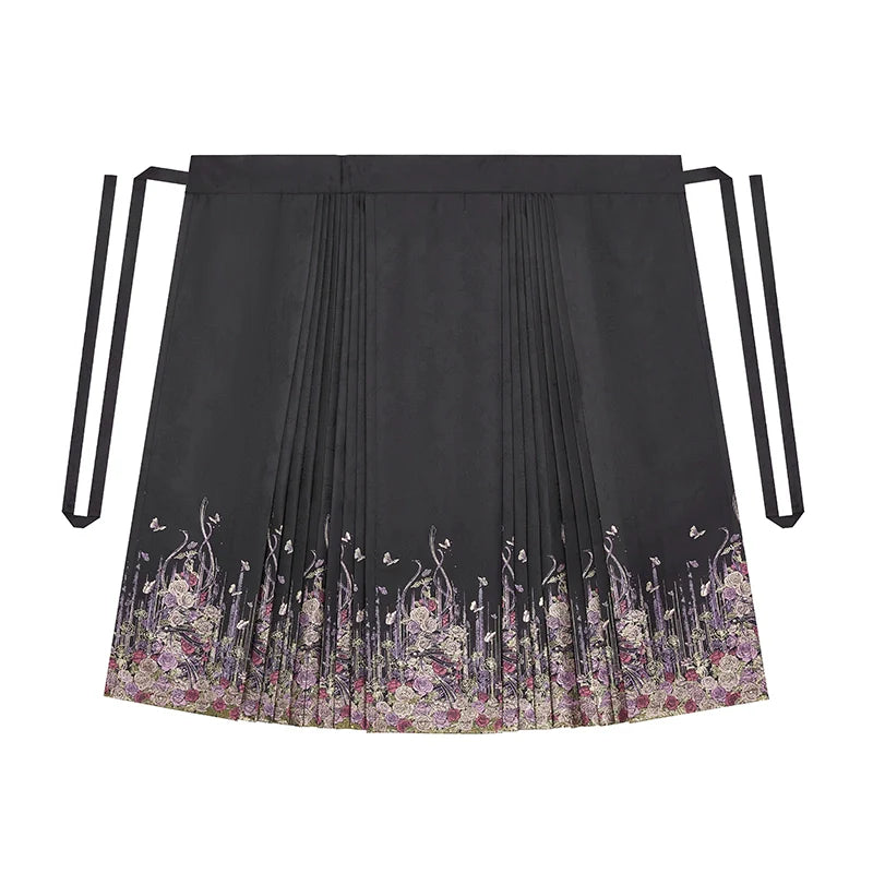 Chinese Blouse & Mamian Skirt Outfit | Huajian 花涧