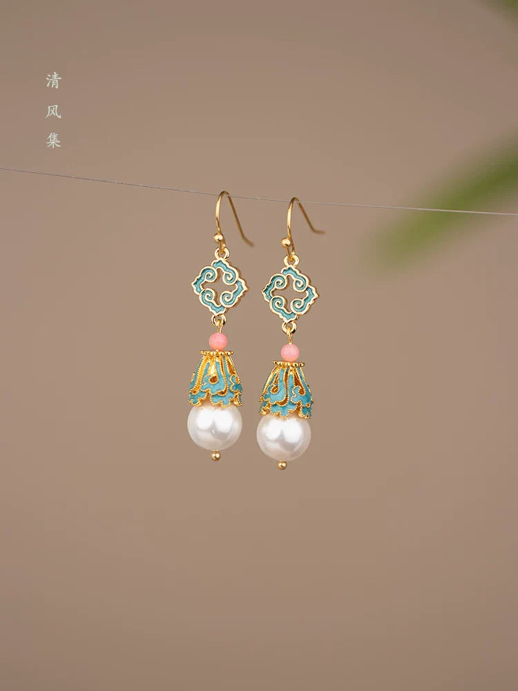 Mermaid Song Earrings | Hanfu Jewelry