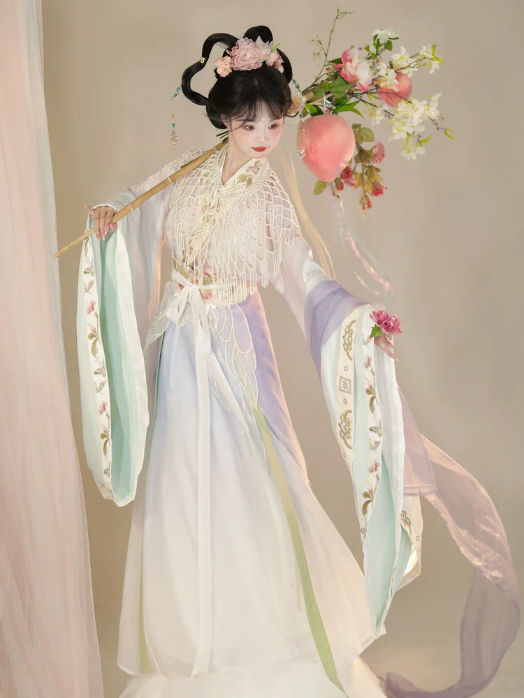 Wei Jin Dynasty Qiyao Ruqun Hanfu | Fairy Spirit