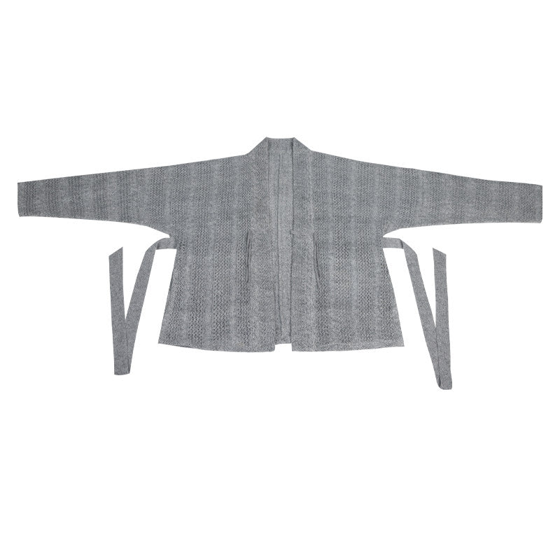 New Chinese Style Hanfu Winged Sleeve Top and Wrap Skirt - Yiliang 一两 (Preorder)