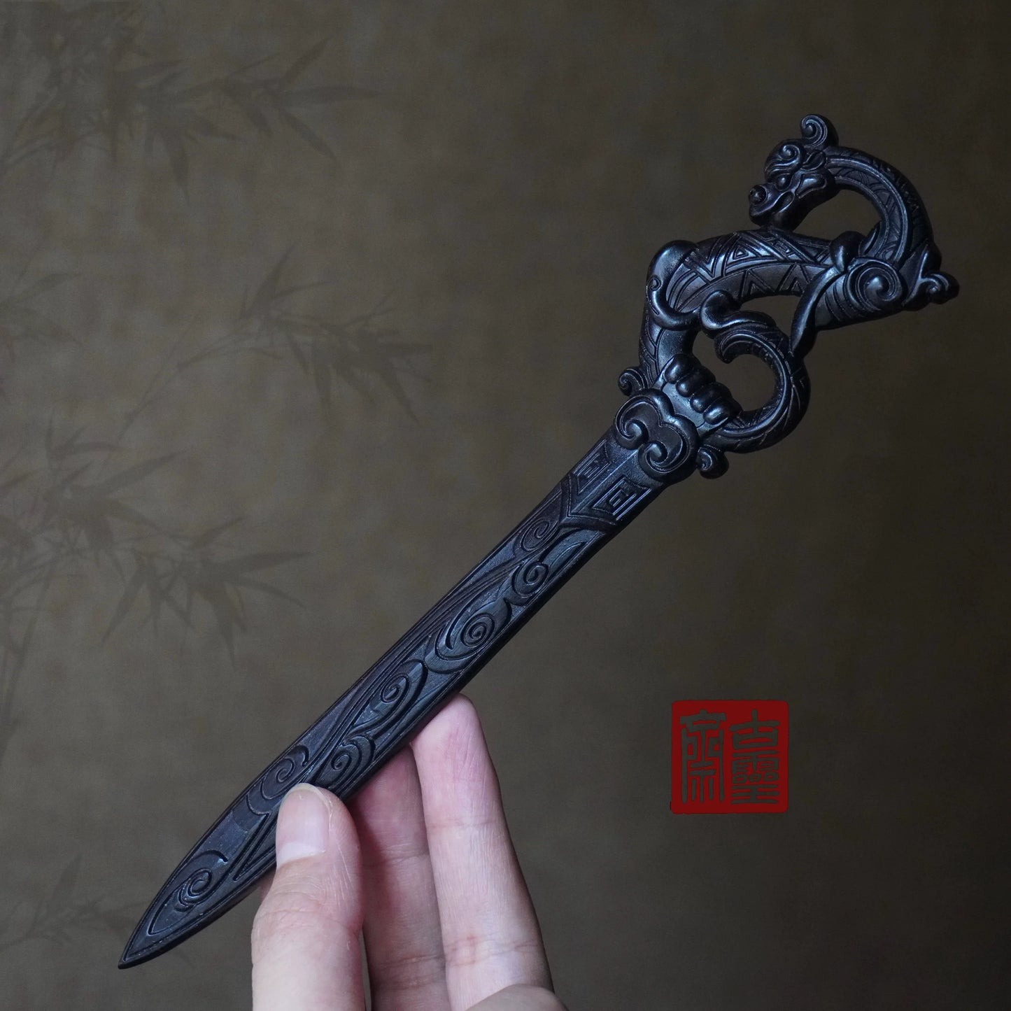 Swordsman Hair Stick | Traditional Chinese Hair Accessory