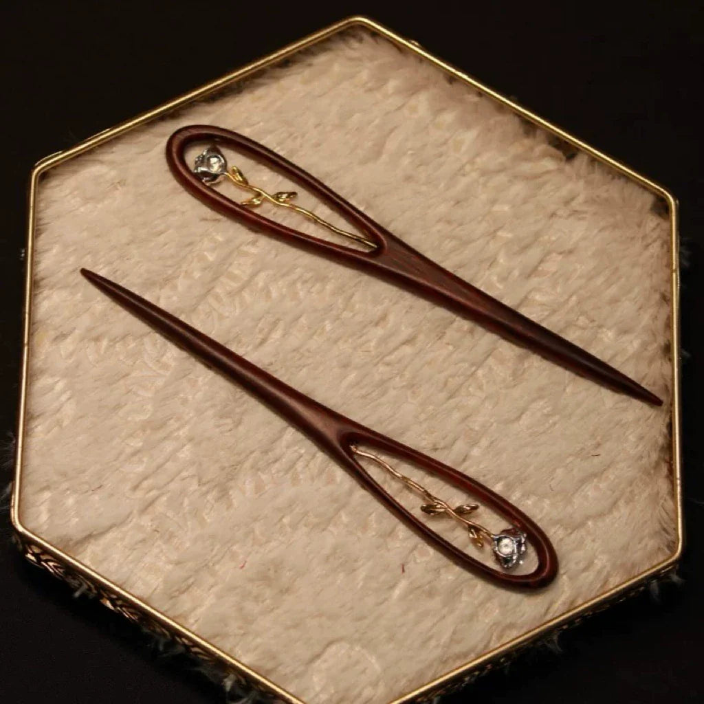 The Rose Hair Stick | Traditional Chinese Hair Accessory