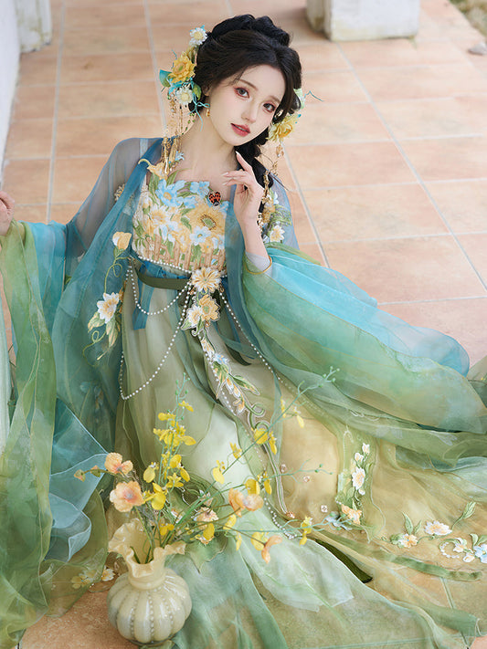 Mint Garden 小花园 - Fairy Spring and Summer Daily Tang Dynasty Style Heziqun