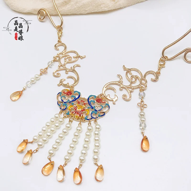 Burning Bright Dunhuang Style Necklace