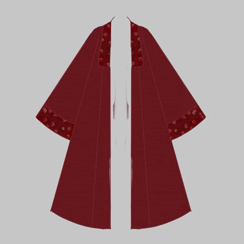 Cinnabar Night 朱砂夜行 - Modern Tang Dynasty Hanfu Dress (Preorder)