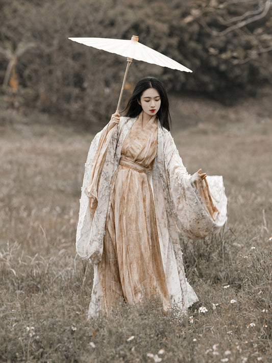 Wei Jin Dynasty Qiyao Ruqun Hanfu | Dreamlike 浮生若梦