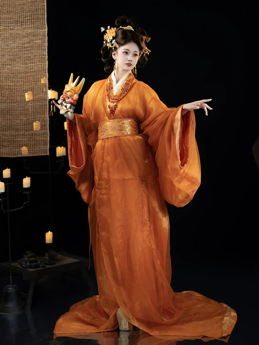 Jinwu - Warring States and Han Dynasty Straight Hem Robe