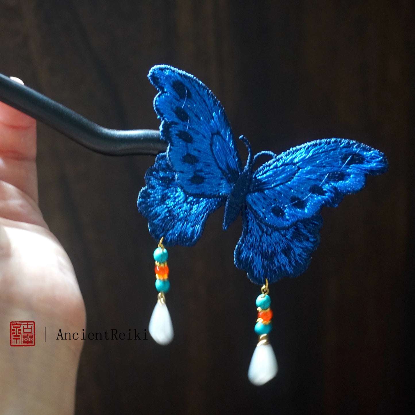 Emperor Butterfly Hair Stick | Ancient Chinese Hair Accessory