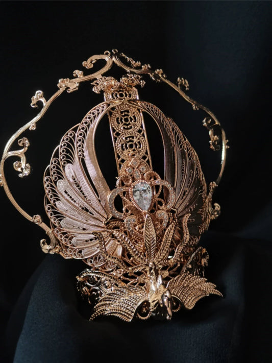 Emperor's Dominion unisex hanfu hair crown — detail view