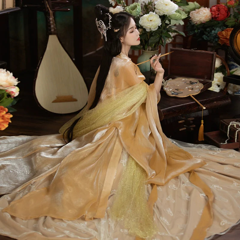 Yang Guifei 杨贵妃 - Tang Dynasty Style Hanfu Dress Heziqun