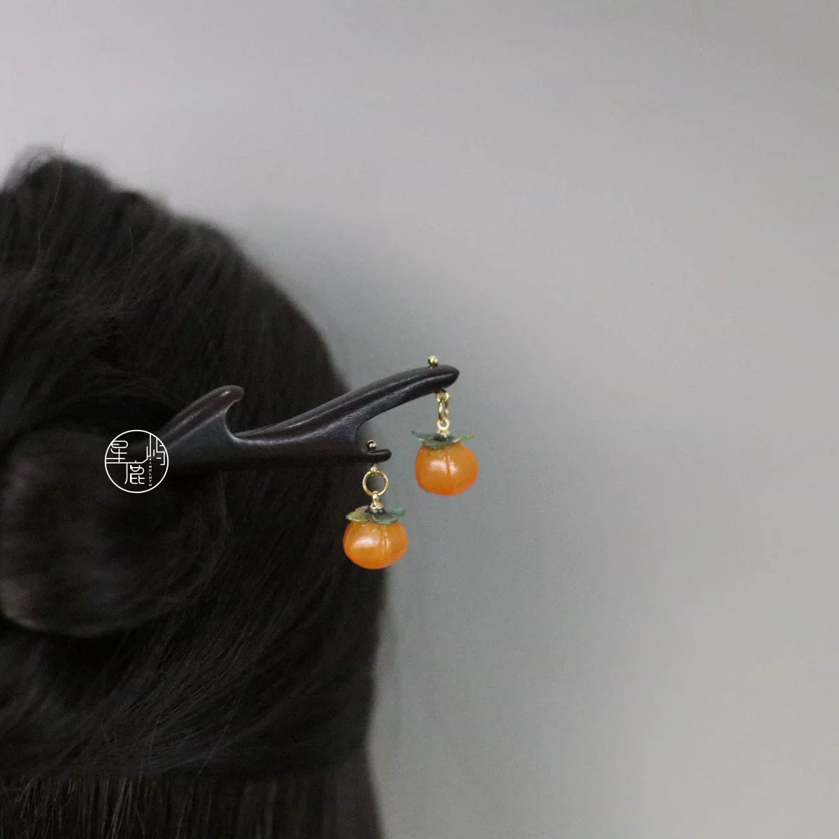 Hanging Pumpkins Hair Stick | Traditional Chinese Hair Accessory