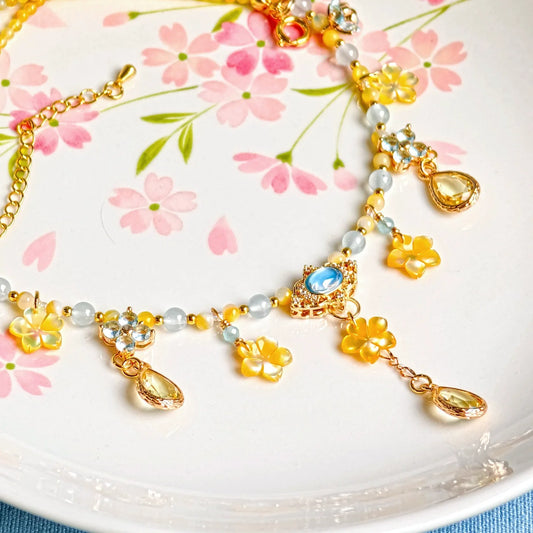 Daffodils - Traditional Chinese Hanfu Jewelry