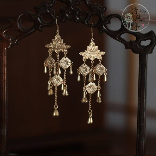 Ancient Palace Antique Earrings | Hanfu Jewelry