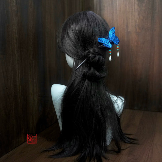 Emperor Butterfly Hair Stick | Ancient Chinese Hair Accessory