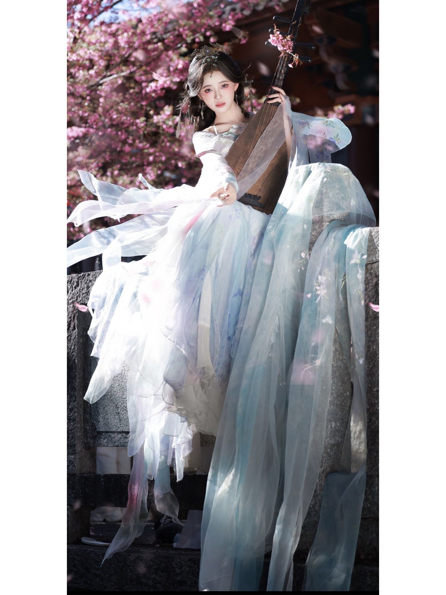 Wei Jin Dynasty Qiyao Ruqun Hanfu | Fairy