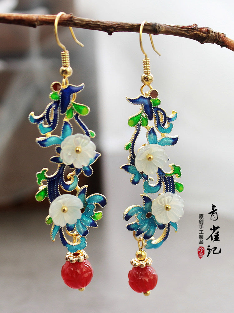 Tingfang Earrings | Ancient China Jewelry