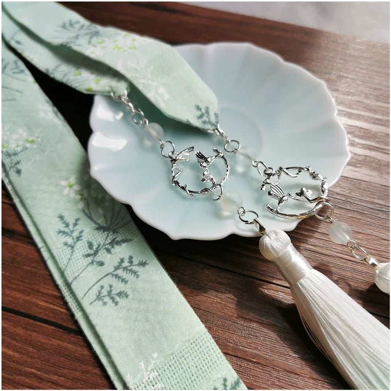 Hair Ties: Floating Clouds