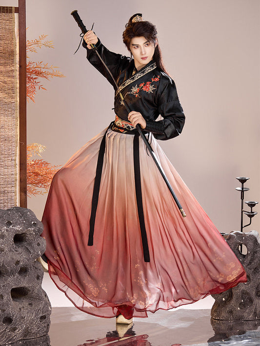 Maple Blossom Xianxia Hanfu Set | Chinese Fantasy Period Drama Style