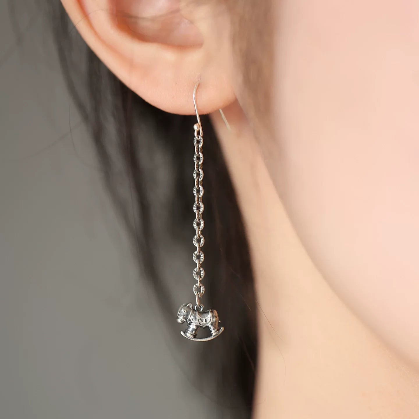 Rocking Horse Earrings | Hanfu Jewelry