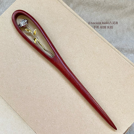 The Rose Hair Stick | Traditional Chinese Hair Accessory