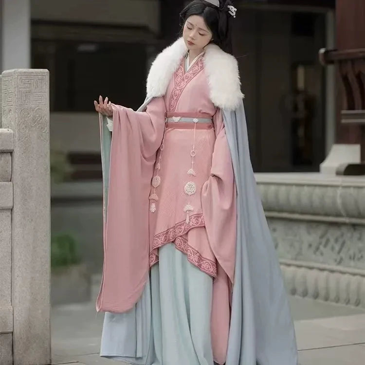 Wei Jin Dynasty Qiyao Ruqun Hanfu | Xiaoyu 小玉