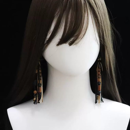 Chinese Talisman Earrings | Hanfu Jewelry