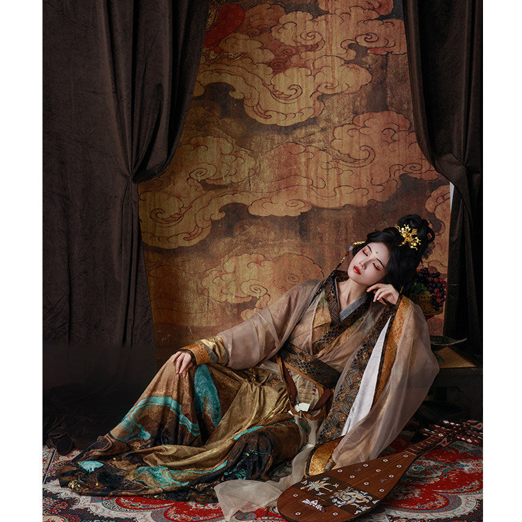 Wei Jin Dynasty Qiyao Ruqun Hanfu | Nine Songs 九歌
