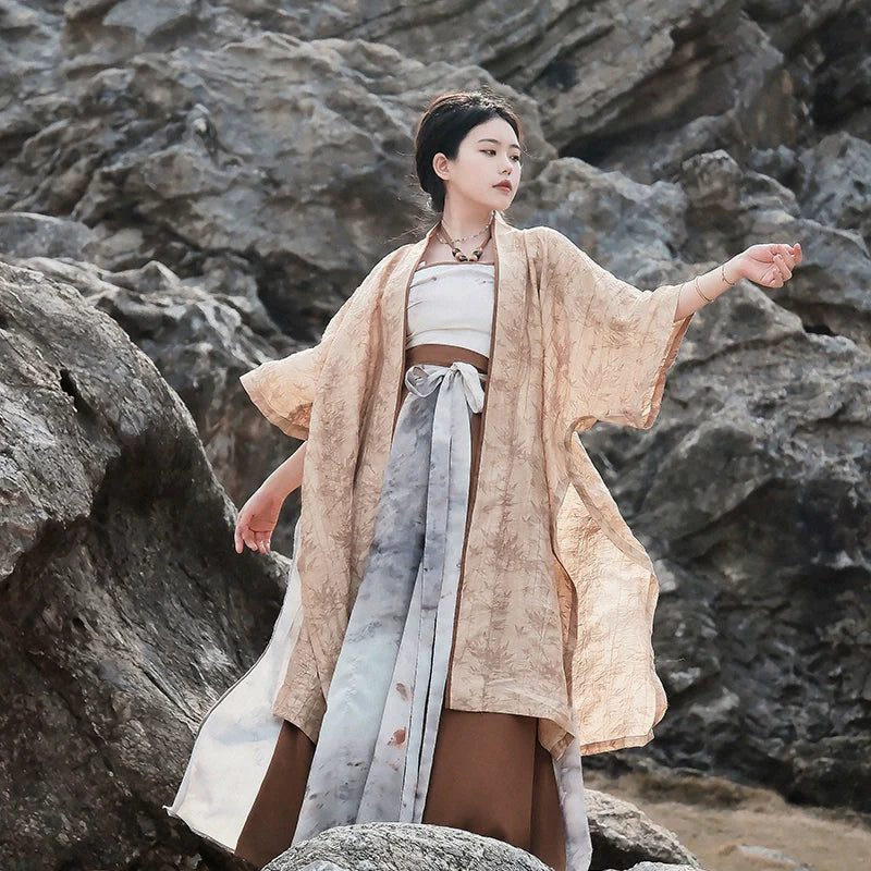 Suhe 涑河 - New Chinese Style Summer Hanfu Outfit