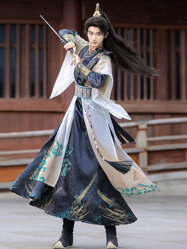 Depths of Heaven Wuxia Hanfu Set | Chinese Fantasy Period Drama Style