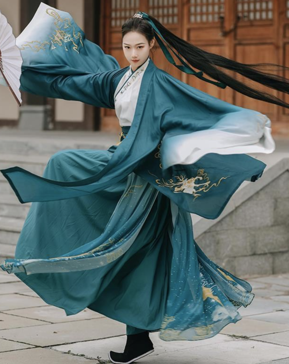 Men's Hanfu robe from WEAR HANFU