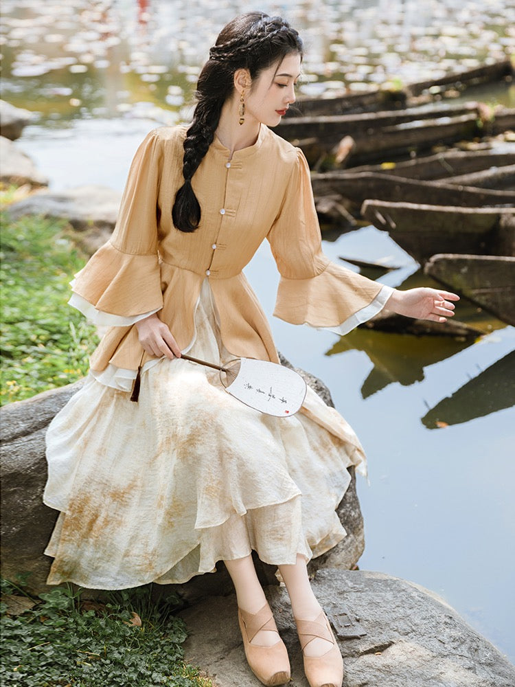 New Chinese style modern Hanfu outfit from WEAR HANFU