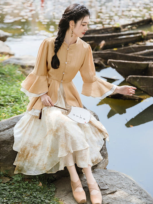 New Chinese style modern Hanfu outfit from WEAR HANFU