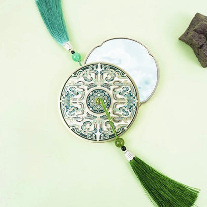 Violet Abyss Pocket Mirror