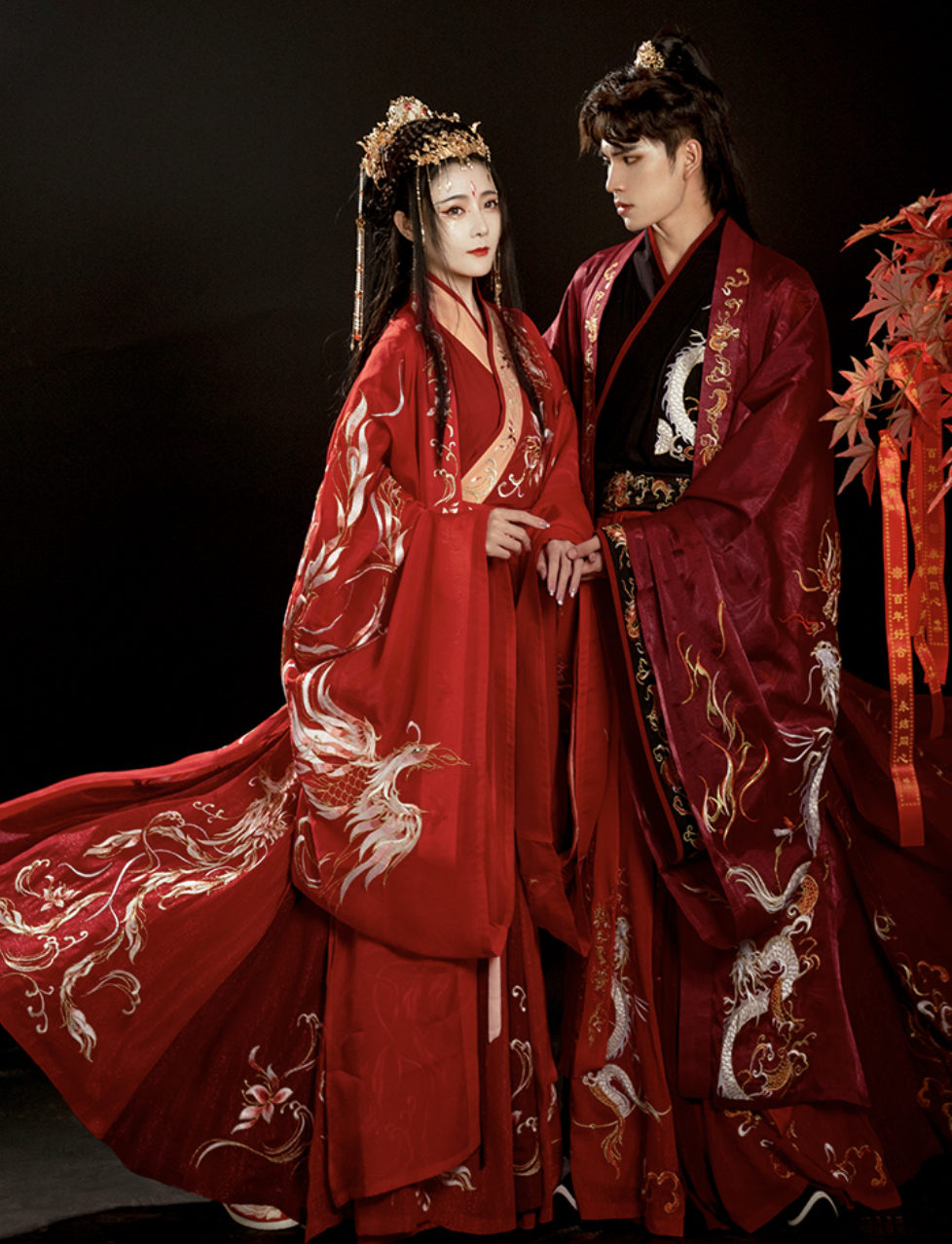 Wei Jin Dynasties Chinese Wedding Hanfu Groomswear | Dragon Lord