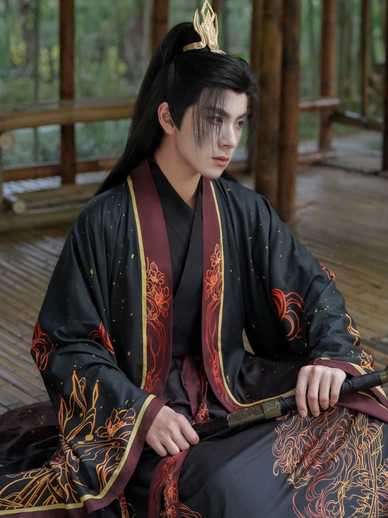Wei Jin Wuxia Style Qiyao Ruqun - Leon 狮子座