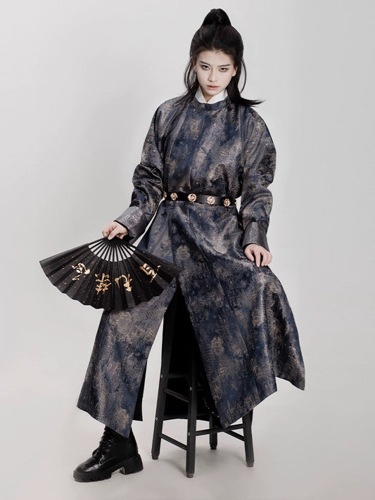 New Chinese Style Reversible Coat - Shadow 深藏