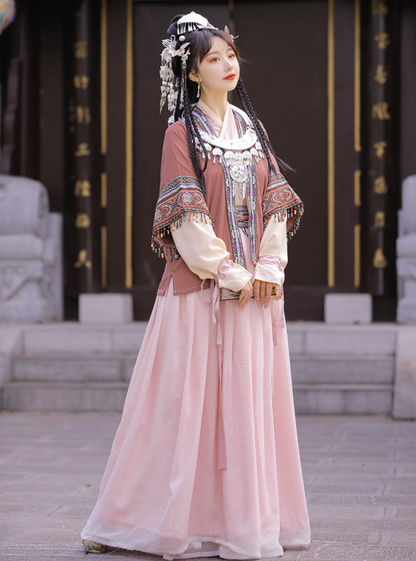 Miao Ethnic Style Costume - Alexandrine
