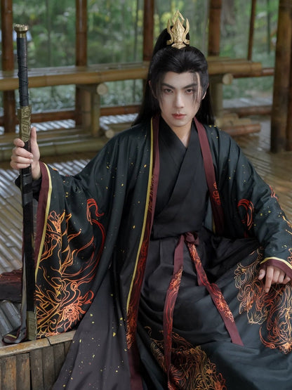 Wei Jin Wuxia Style Qiyao Ruqun - Leon 狮子座