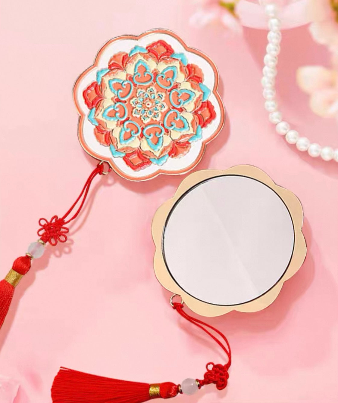 Lotus Pocket Mirror