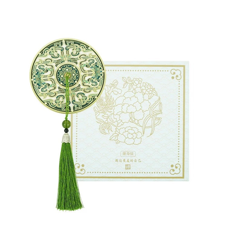 Violet Abyss Pocket Mirror