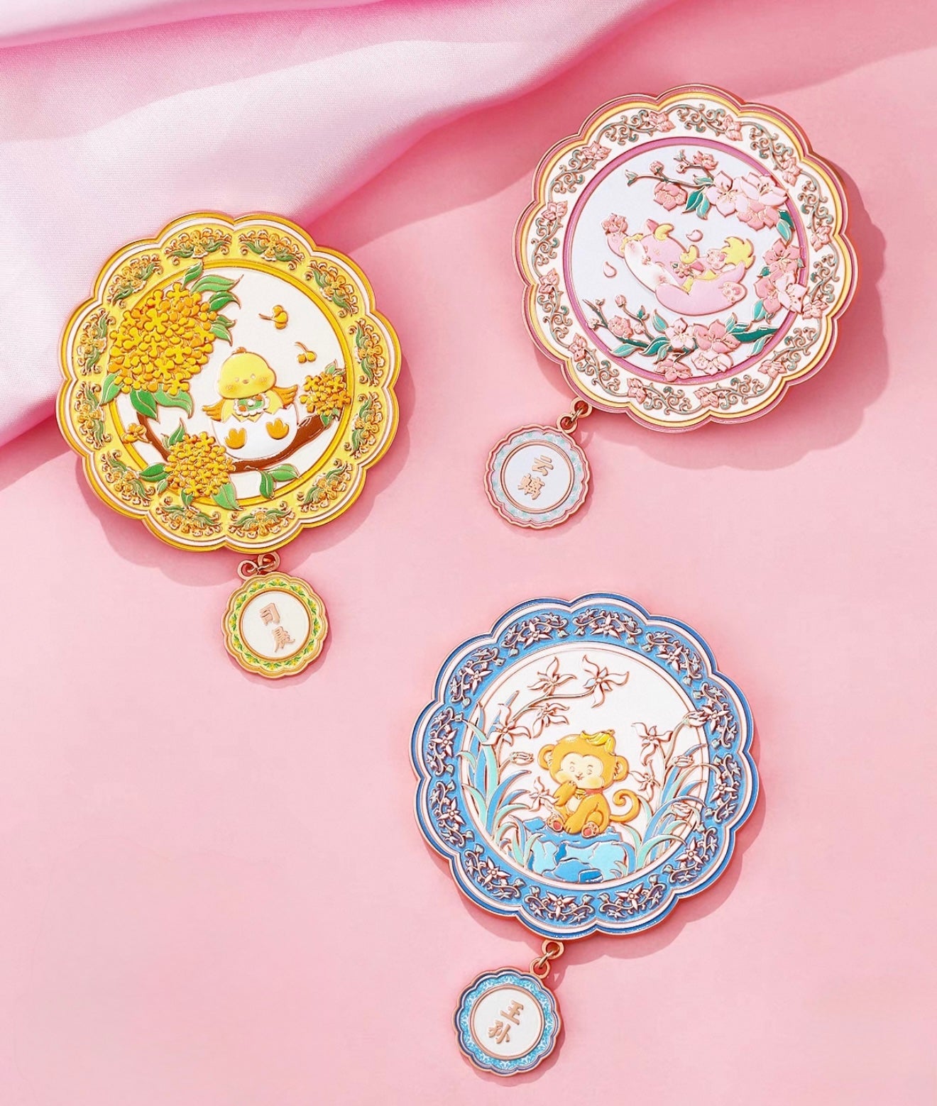 Twelve Zodiac Pocket Mirror